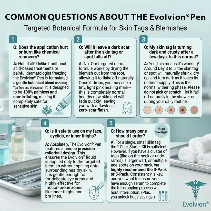 ✨Evolvion® 𝟕-𝐃𝒂𝘆 𝐒𝗸𝐢𝐧 𝐓𝒂𝗴 & 𝐒𝐩𝙤𝐭 𝐄𝐫𝒂𝐬𝙚𝐫 Painless & Scar-Free Advanced Imperfection Remova𝗜 Ro𝗜𝗜erba𝗜𝗜 Pen 🌿